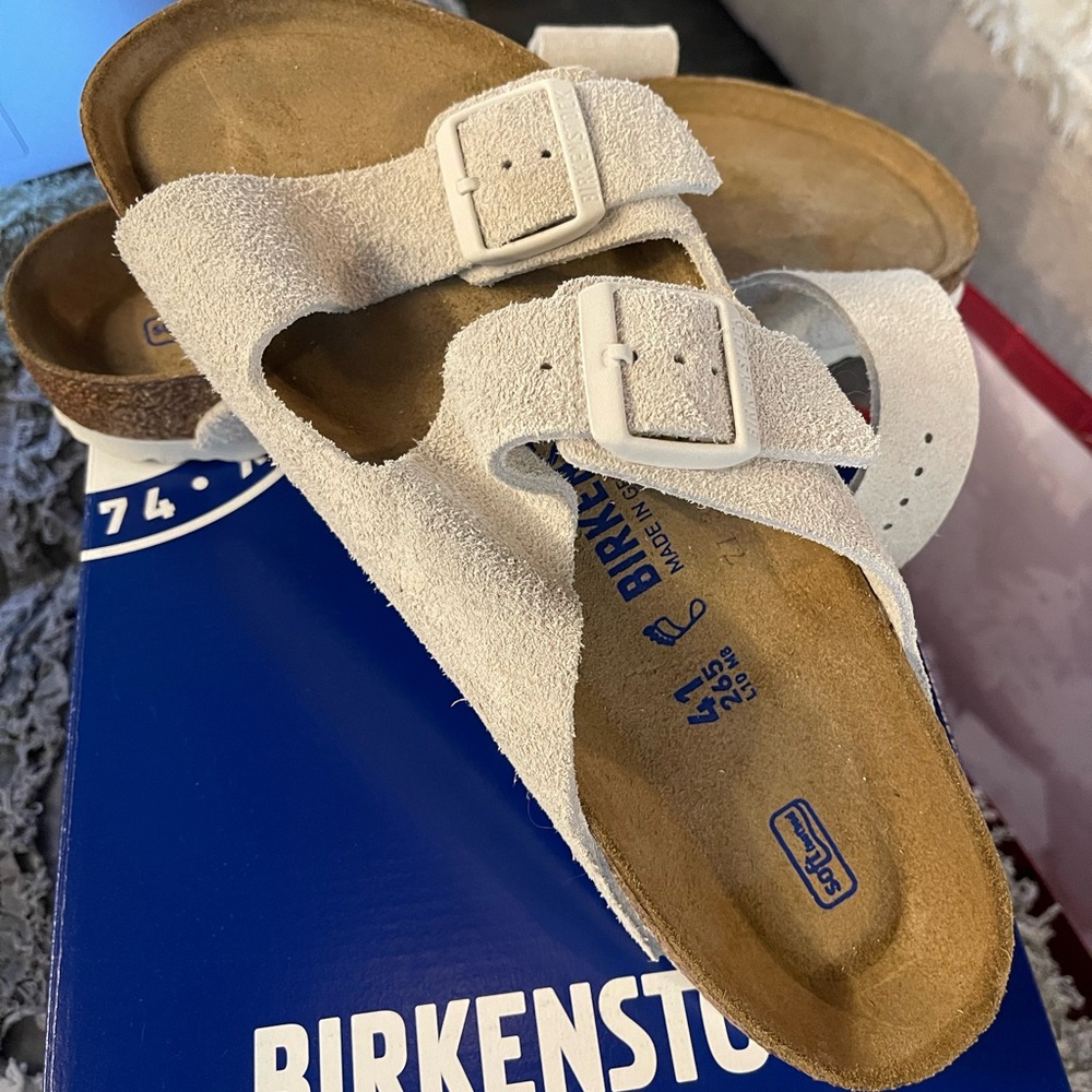 NWT Birkenstock Arizona Soft Footbed Suede Sandal - Picture 4 of 4